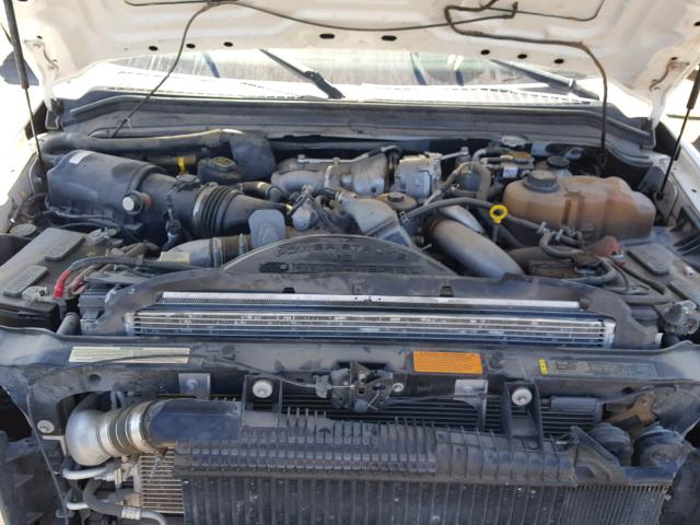 1FTSX2BR7AEA37014 - 2010 FORD F250 SUPER WHITE photo 7