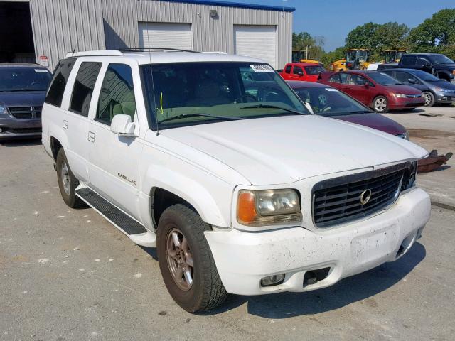 1GYEK13R6XR402461 - 1999 CADILLAC ESCALADE WHITE photo 1