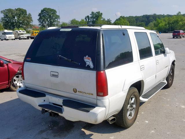 1GYEK13R6XR402461 - 1999 CADILLAC ESCALADE WHITE photo 4