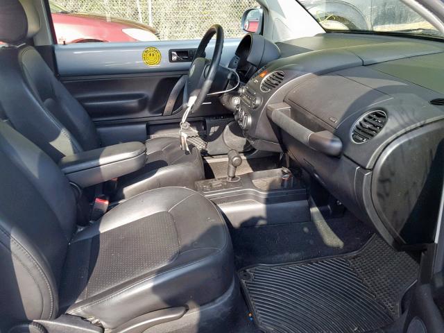 3VWRW31C99M505591 - 2009 VOLKSWAGEN NEW BEETLE ლურჯი ფოტო 5