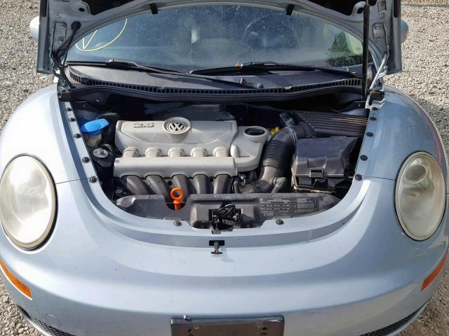 3VWRW31C99M505591 - 2009 VOLKSWAGEN NEW BEETLE ლურჯი ფოტო 7