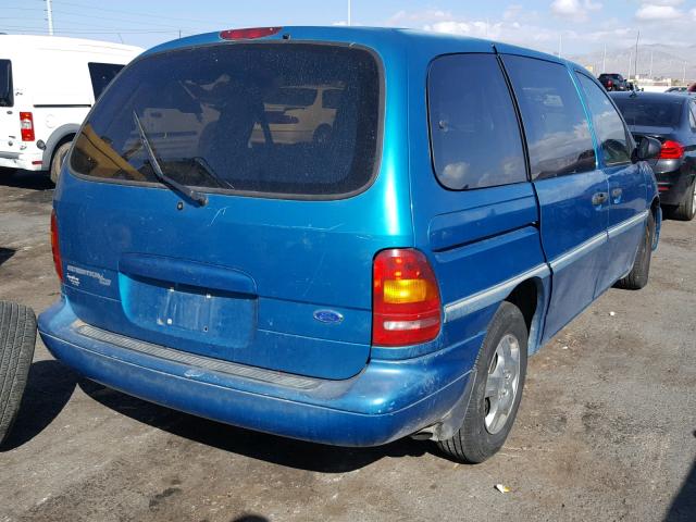 2FMDA514XTBA43241 - 1996 FORD WINDSTAR W TURQUOISE photo 4