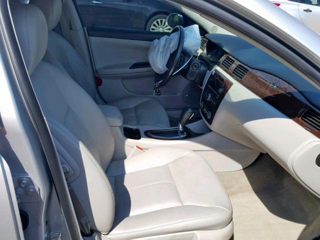 2G1WC5E34D1100008 - 2013 CHEVROLET IMPALA LTZ SILVER photo 5