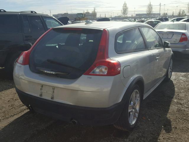 YV1MK682472026890 - 2007 VOLVO C30 T5 SILVER photo 4