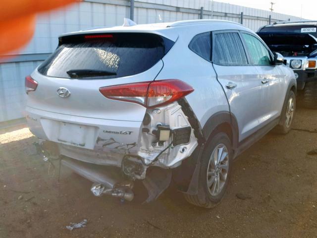 KM8J33A25GU267680 - 2016 HYUNDAI TUCSON LIM SILVER photo 4