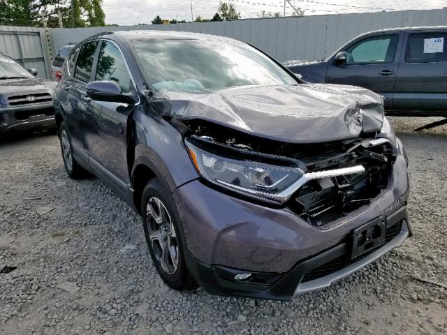 2HKRW2H87KH651501 - 2019 HONDA CR-V EXL GRAY photo 1