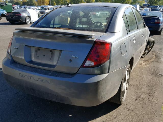 1G8AL58B77Z105620 - 2007 SATURN ION LEVEL GRAY photo 4
