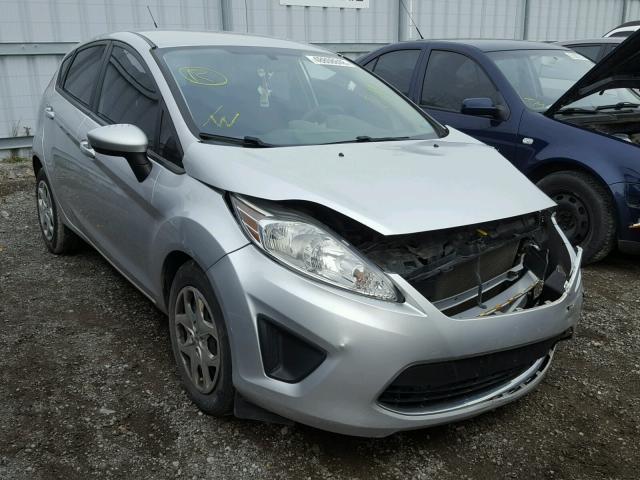 3FADP4EJ0BM168328 - 2011 FORD FIESTA SE SILVER photo 1