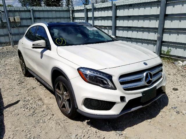 WDCTG4GB3FJ031649 - 2015 MERCEDES-BENZ GLA 250 4M WHITE photo 1