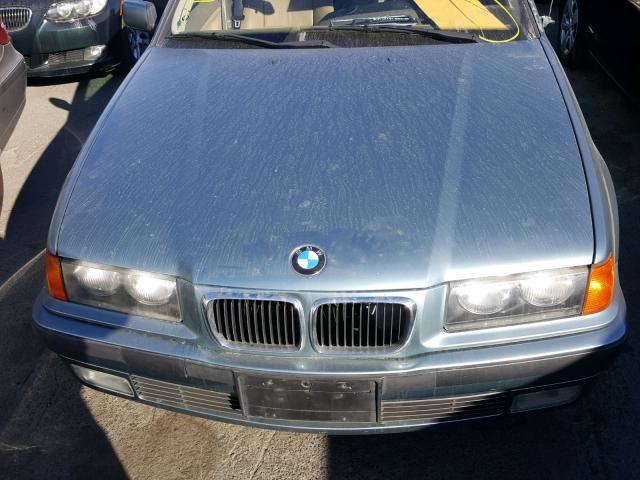 WBACD4322VAV47517 - 1997 BMW 328 I AUTO BLUE photo 7