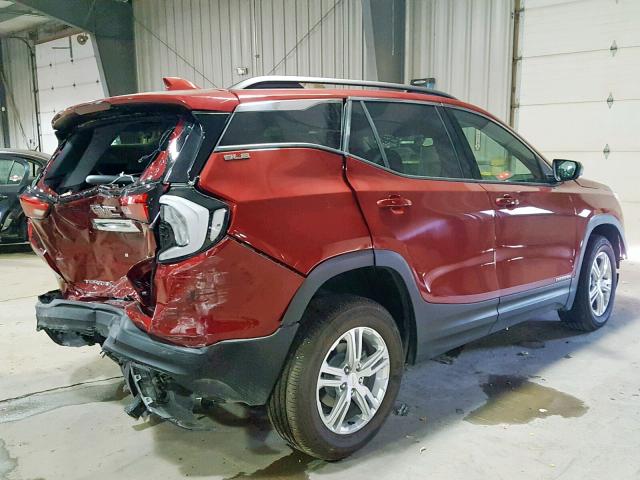 3GKALTEV2KL213530 - 2019 GMC TERRAIN SL RED photo 4