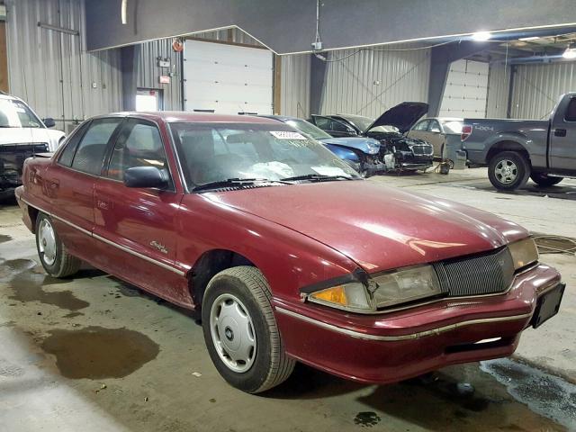 1G4NV55DXSC443074 - 1995 BUICK SKYLARK GR RED photo 1