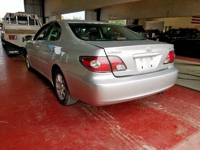 JTHBF30G436003814 - 2003 LEXUS ES 300 GRAY photo 3