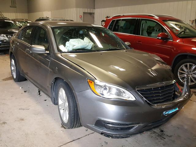 1C3CCBBB0DN595573 - 2013 CHRYSLER 200 TOURIN BROWN photo 1