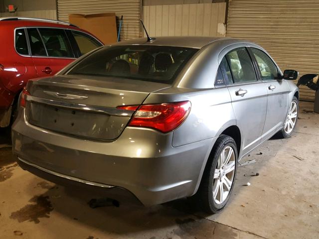 1C3CCBBB0DN595573 - 2013 CHRYSLER 200 TOURIN BROWN photo 4