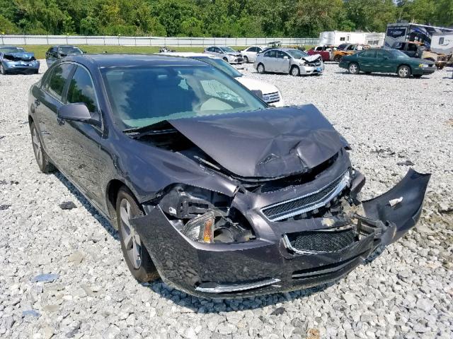 1G1ZC5EU6BF160402 - 2011 CHEVROLET MALIBU 1LT GRAY photo 1