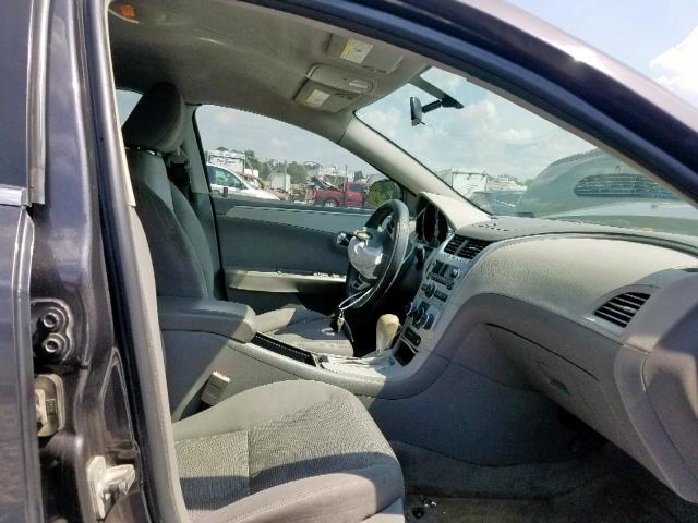 1G1ZC5EU6BF160402 - 2011 CHEVROLET MALIBU 1LT GRAY photo 5