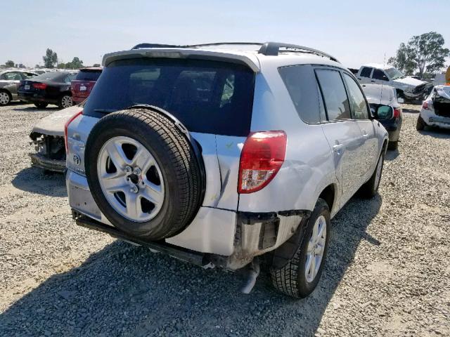 JTMZD31V575049716 - 2007 TOYOTA RAV4 LIMIT SILVER photo 4