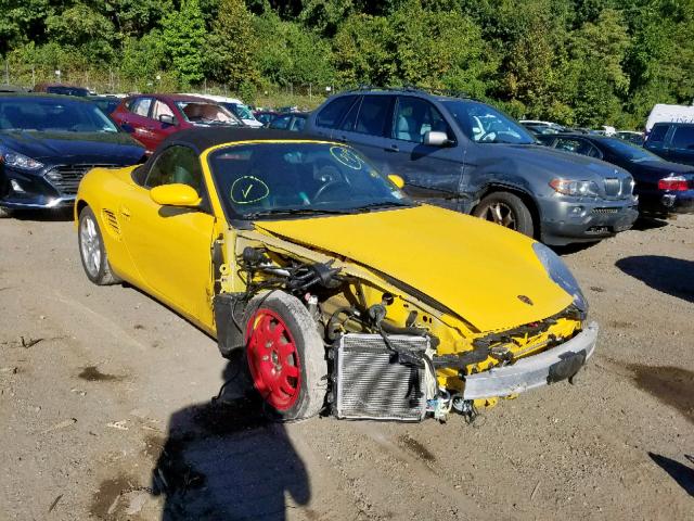 WP0CA29834S620298 - 2004 PORSCHE BOXSTER YELLOW photo 1