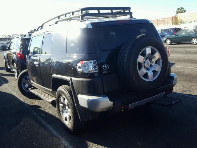 JTEZU11F38K006312 - 2008 TOYOTA FJ CRUISER BLACK photo 3