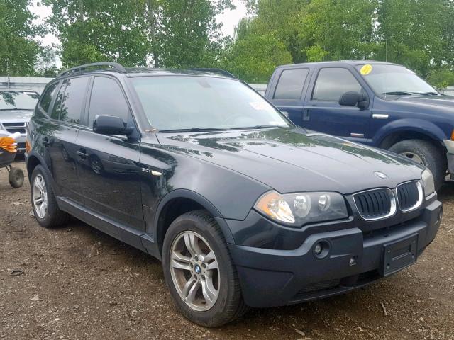 WBXPA93484WA30290 - 2004 BMW X3 3.0I BLACK photo 1