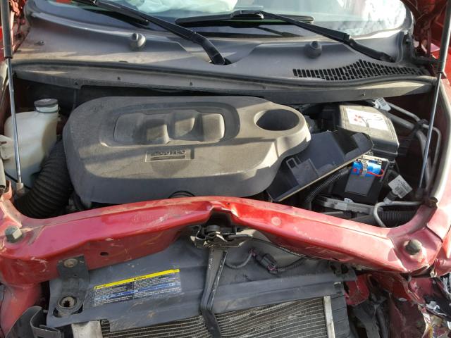 3GNBABDB8AS566776 - 2010 CHEVROLET HHR LT RED photo 7