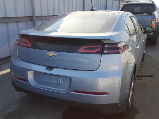 1G1RD6E48FU137756 - 2015 CHEVROLET VOLT BLUE photo 4