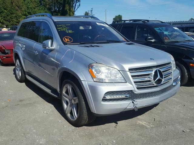 4JGBF8GE1BA720987 - 2011 MERCEDES-BENZ GL 550 4MA SILVER photo 1