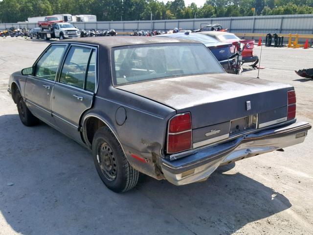 1G3HN54C7K1801592 - 1989 OLDSMOBILE DELTA 88 R GRAY photo 3