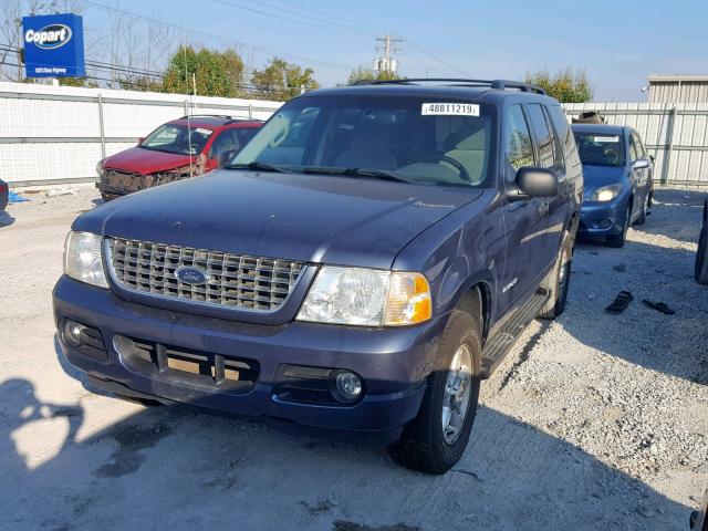 1FMZU73K74UB20695 - 2004 FORD EXPLORER X BLUE photo 2