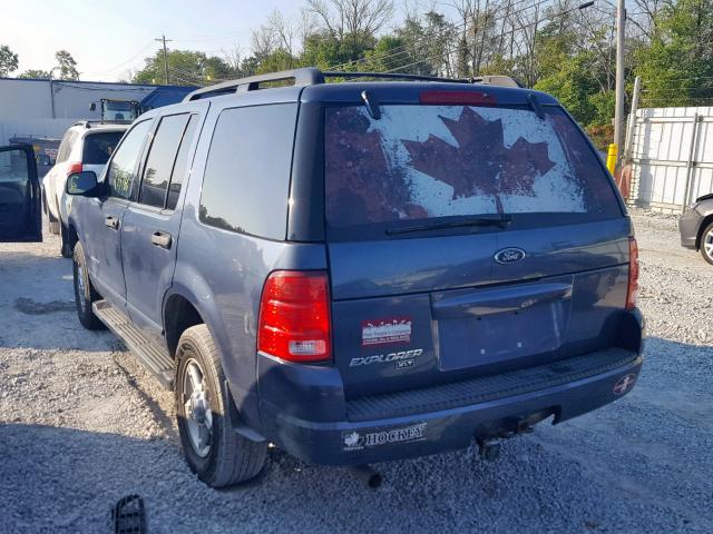 1FMZU73K74UB20695 - 2004 FORD EXPLORER X BLUE photo 3