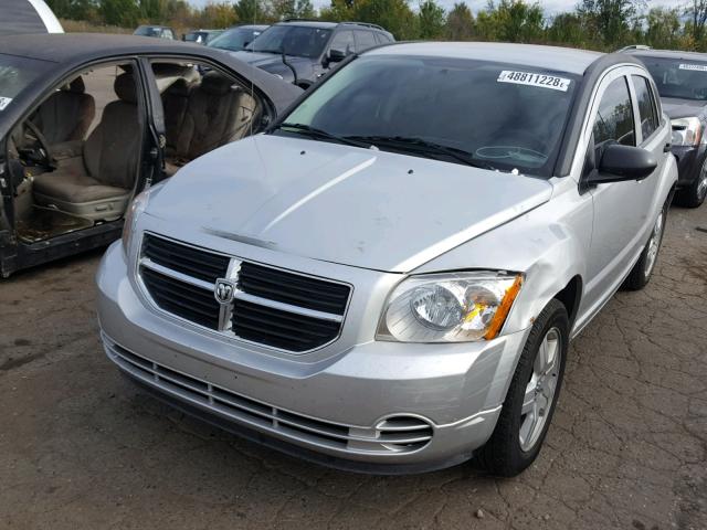 1B3HB48B88D560476 - 2008 DODGE CALIBER SX SILVER photo 2