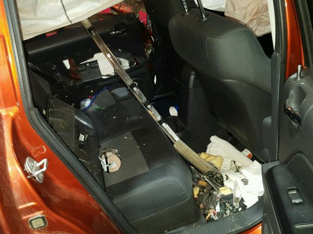 1C4NJDBB4CD612952 - 2012 JEEP COMPASS SP Pomarańczowy zdjęcie 6