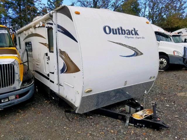4YDT25021BB452632 - 2011 KEYSTONE OUTBACK WHITE photo 1