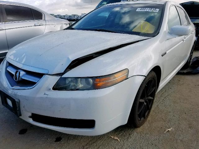 19UUA66256A016077 - 2006 ACURA 3.2TL WHITE photo 2