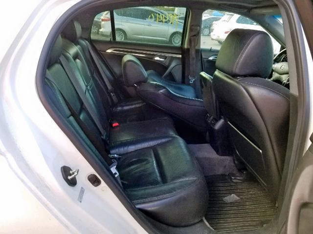 19UUA66256A016077 - 2006 ACURA 3.2TL WHITE photo 6