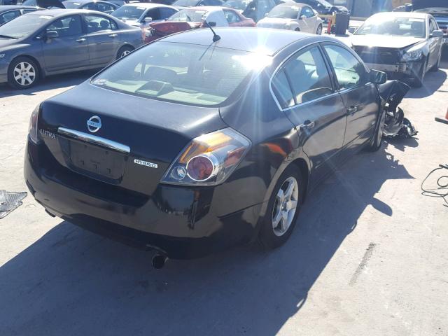 1N4CL21E09C164084 - 2009 NISSAN ALTIMA HYB BLACK photo 4