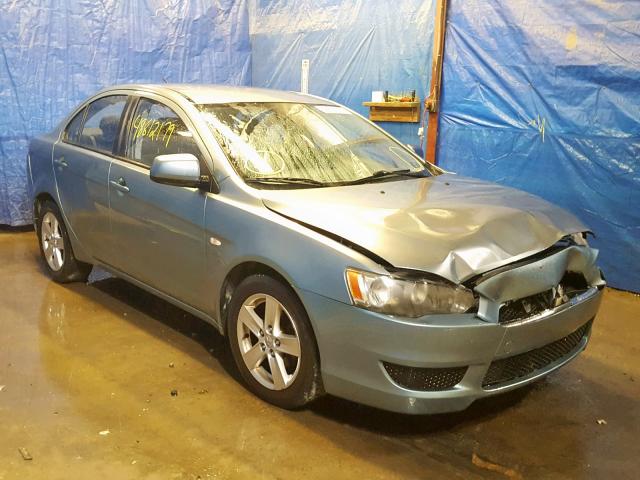 JA3AU26U88U026377 - 2008 MITSUBISHI LANCER ES BLUE photo 1