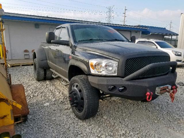 3D7KS28A37G820838 - 2007 DODGE RAM 2500 S შავი ფოტო 1