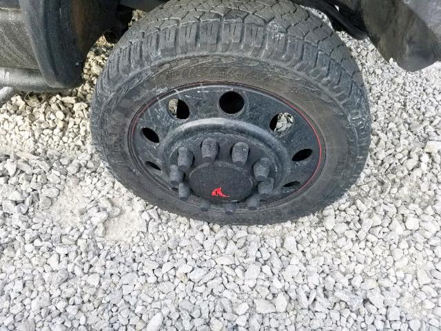 3D7KS28A37G820838 - 2007 DODGE RAM 2500 S შავი ფოტო 10