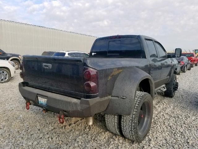 3D7KS28A37G820838 - 2007 DODGE RAM 2500 S შავი ფოტო 4