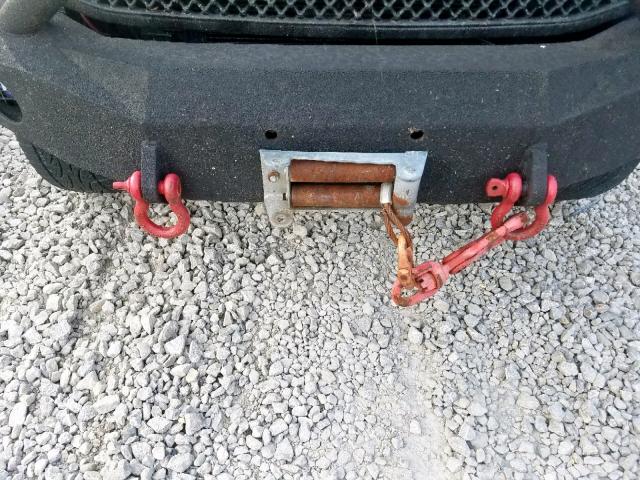 3D7KS28A37G820838 - 2007 DODGE RAM 2500 S შავი ფოტო 8