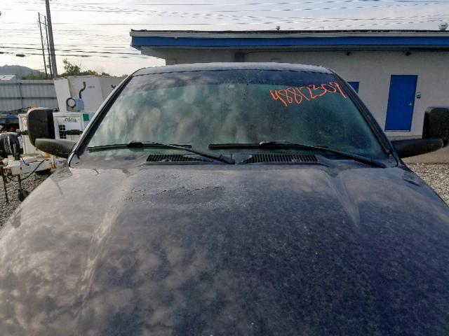 3D7KS28A37G820838 - 2007 DODGE RAM 2500 S შავი ფოტო 9