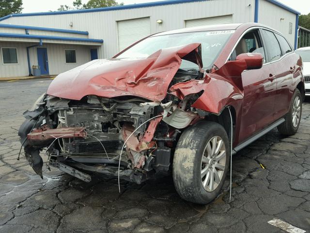 JM3ER2A57B0396259 - 2011 MAZDA CX-7 BURGUNDY photo 2