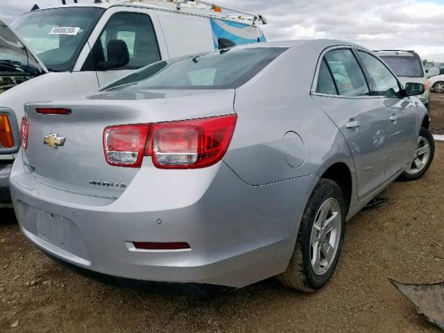 1G11A5SA6GU123799 - 2016 CHEVROLET MALIBU LIM SILVER photo 4