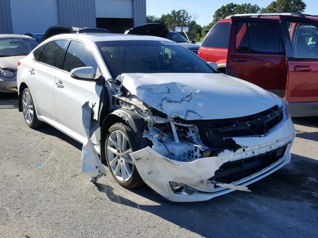 4T1BK1EB6DU018712 - 2013 TOYOTA AVALON BAS WHITE photo 1