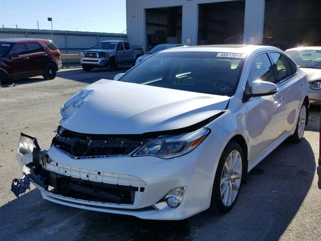 4T1BK1EB6DU018712 - 2013 TOYOTA AVALON BAS WHITE photo 2