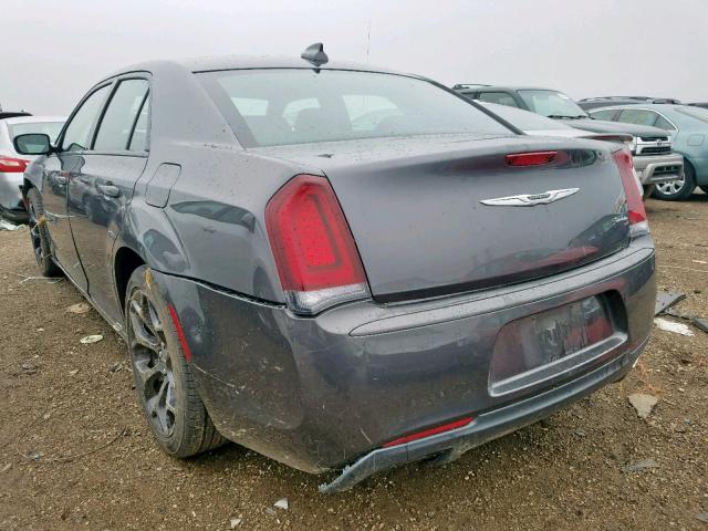 2C3CCABG5KH559857 - 2019 CHRYSLER 300 S GRAY photo 3