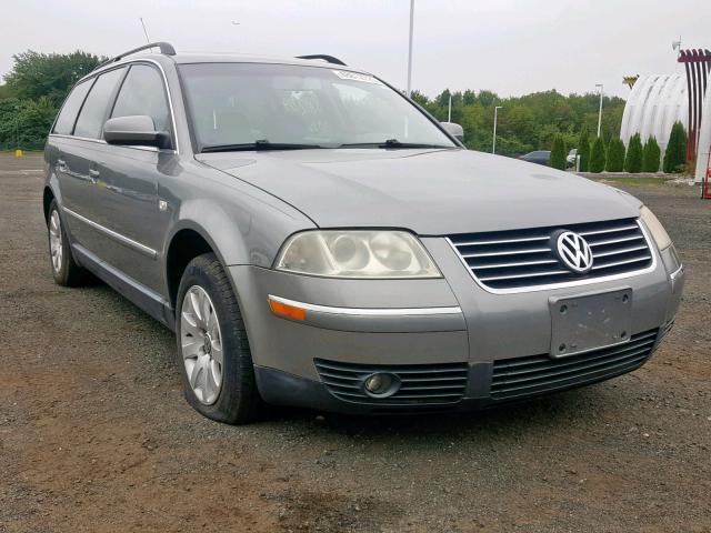 WVWVD63BX3E311582 - 2003 VOLKSWAGEN PASSAT GLS GRAY photo 1