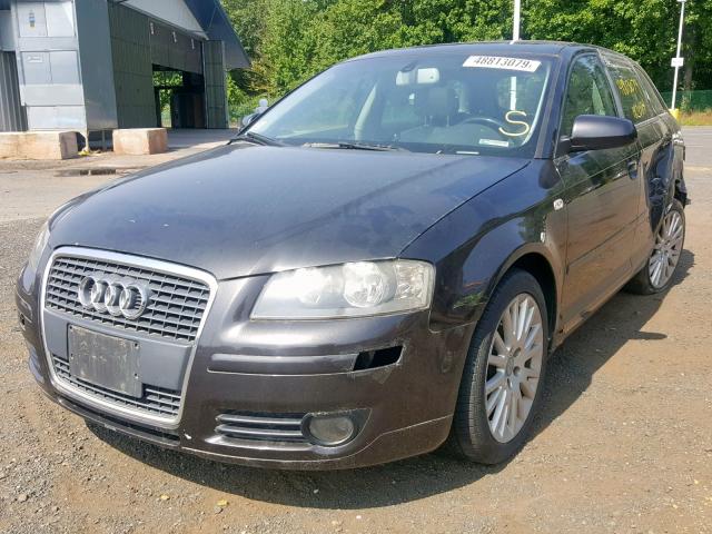 WAUNF78P76A002195 - 2006 AUDI A3 2.0 PRE BLACK photo 2